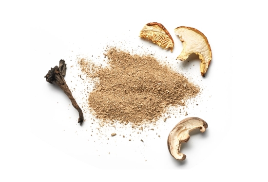 Farina de barreja de bolets deshidratats