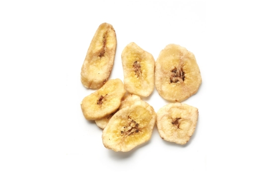 Plátano deshidratado con azúcar