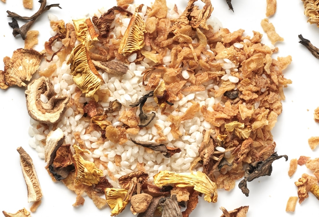 Risotto de barreja de bolets