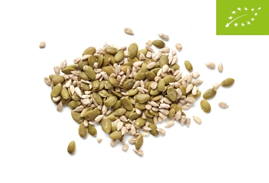 Mezcla de pipas crudas ecológicas