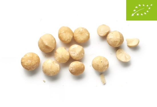 Macadamia ecológica cruda